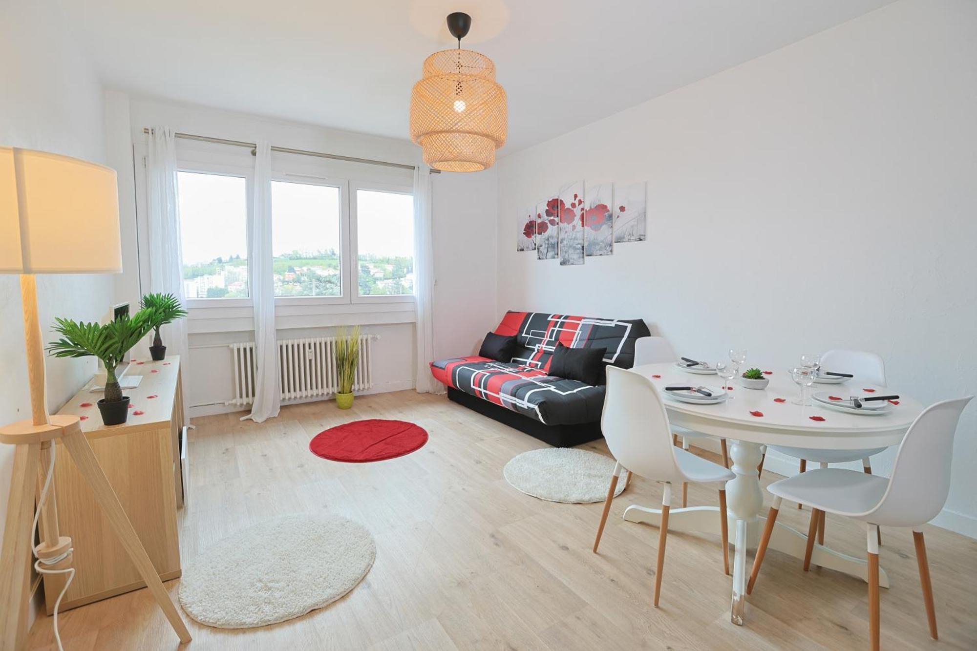 Ferienwohnung Evasion Pro & Fun A Saint-Etienne - Proche Hpl Exterior foto